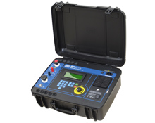 Portable digital micro-ohmmeter up to 200 A