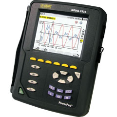 Analisador de energia trifásico